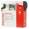 VELCRO Cinta autoadhesiva de gancho y bucle 20mm x 10m Negro