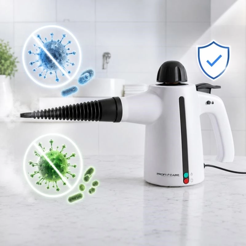 PROFICARE PC-DR 3145 Limpiador de vapor, 1000 W, 250 ml, 3,5 bar