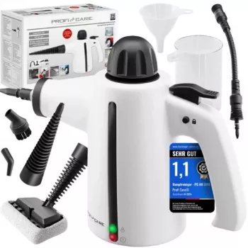 PROFICARE PC-DR 3145 Limpiador de vapor, 1000 W, 250 ml, 3,5 bar