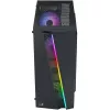Aerocool Blade V1 torre Midi negra cristal templado