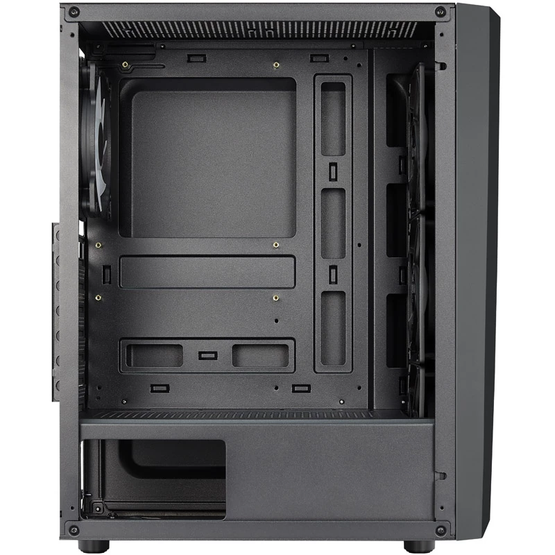 Aerocool Blade V1 torre Midi negra cristal templado