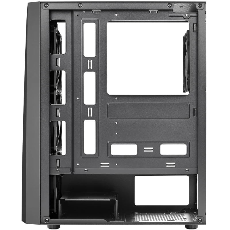 Aerocool Blade V1 torre Midi negra cristal templado