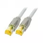 EFB-Elektronik cable de parcheo RJ45 Cat.6A S/FTP LSZH Dätwyler 7702 TM31 gris 10m