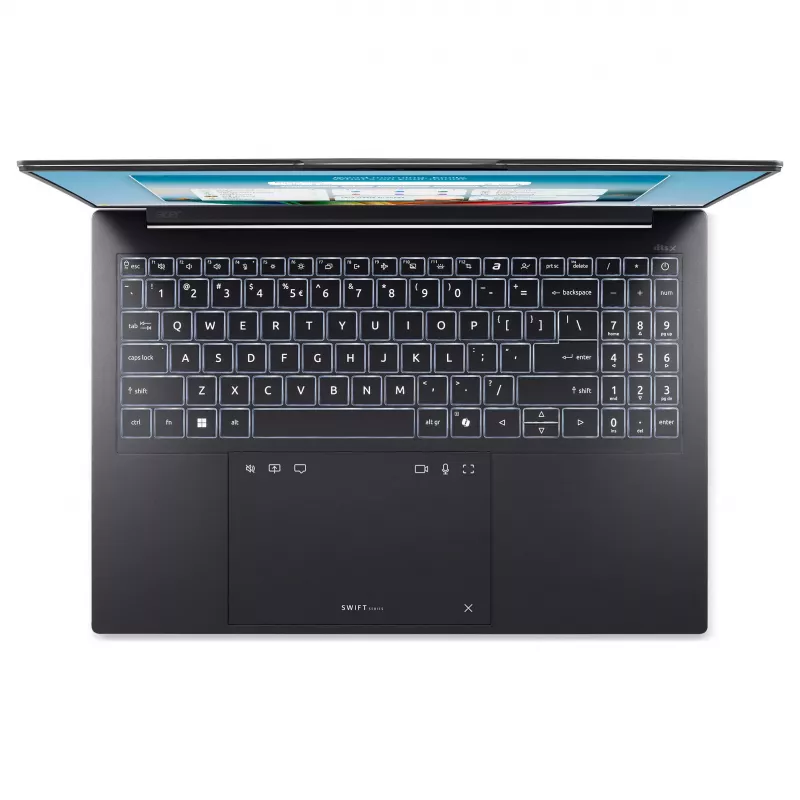 Acer Swift Go 16 AI OLED SFG16-I71-955P Intel Core Ultra 9 386H 16GB 512GB SSD Windows 11 Home 16 inch WUXGA OLED portátil
