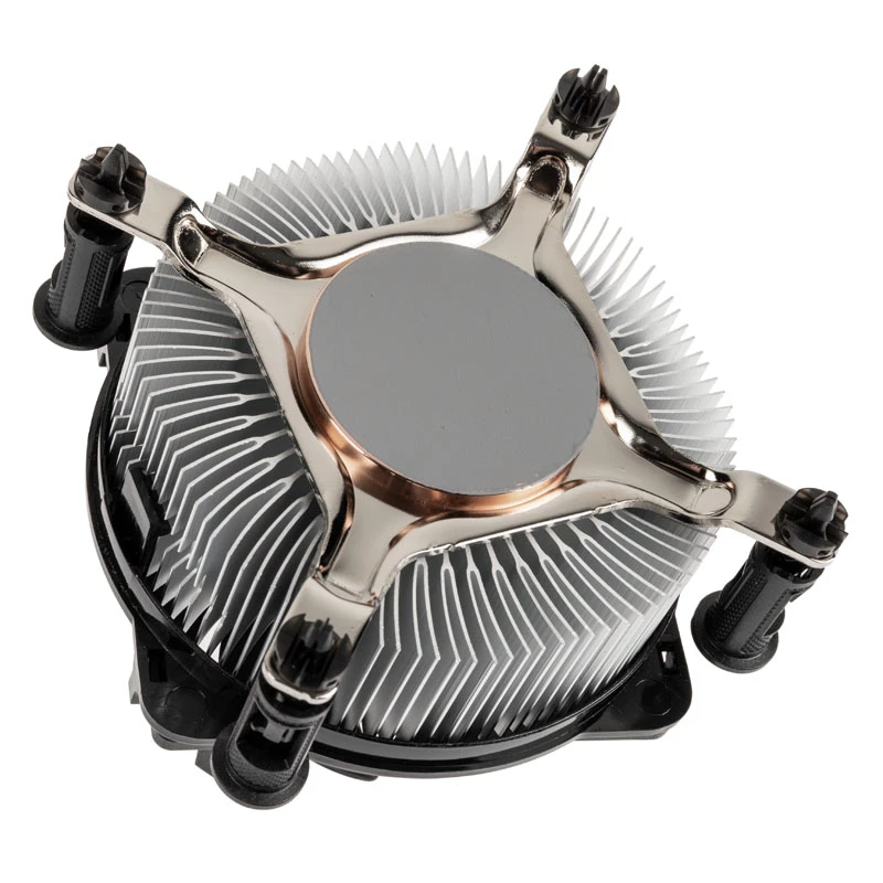 Akasa AK-CC6606BP01 disipador de CPU de perfil bajo - zócalo LGA 1700, 63,2 mm de altura, ventilador de 92 mm, negro