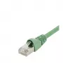 Telegärtner MP8 FS 600 cable de parcheo conector RJ45 macho a conector RJ45 macho 0,5m SFTP Cat.7 verde