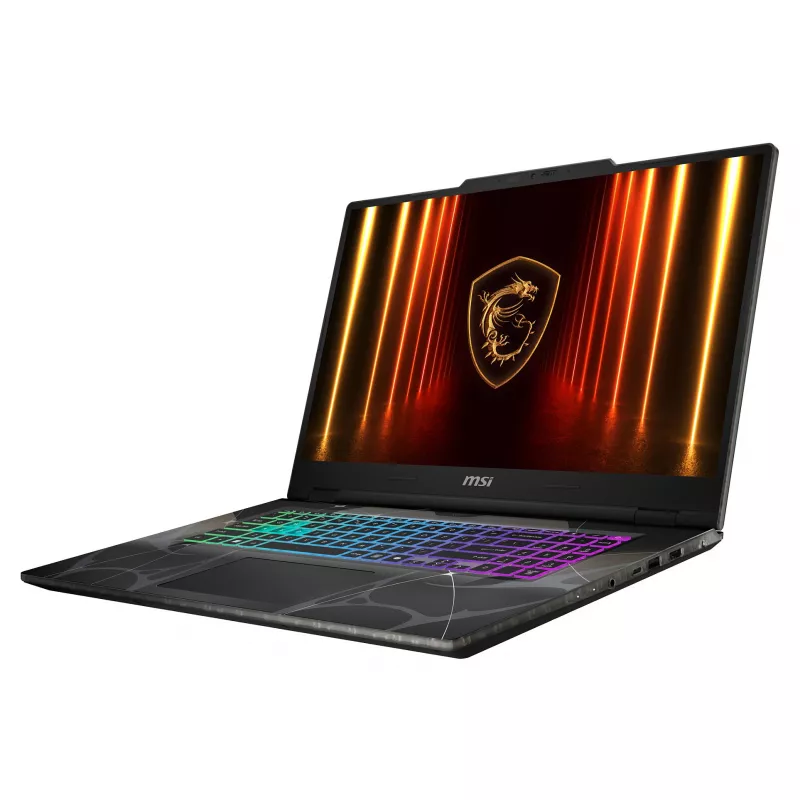 MSI Cyborg 17 B2RWFKG-056 portátil gaming 17,3 inch FHD 144Hz Intel Core 7 240H 16GB DDR5 512GB SSD RTX 5060 sin sistema operativo teclado alemán