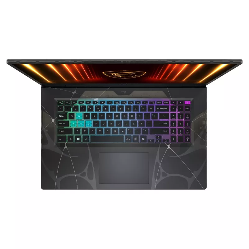 MSI Cyborg 17 B2RWFKG-056 portátil gaming 17,3 inch FHD 144Hz Intel Core 7 240H 16GB DDR5 512GB SSD RTX 5060 sin sistema operativo teclado alemán