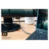 GoodConnections cable USB-C 4.0 (ST-ST) 1m trenzado 100W 8K 30Hz antracita