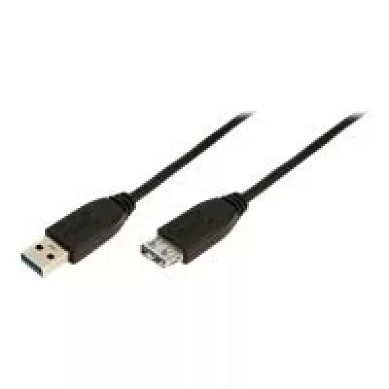 LogiLink cable de extensión USB 3.0 - conector macho USB Type-A a conector hembra USB Type-A - 1 m - negro