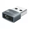 Good Connections adaptador USB 2.0 conector macho Type-A a conector hembra USB-C, carcasa de aluminio, gris, pack de 3 (USB-AD203-3)