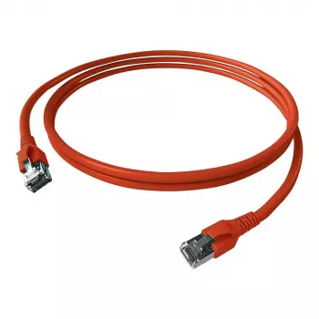 ZVK EasyLan CP1KRBRBR0030 FlexBoot cable de parcheo Cat.6 S/FTP rojo 3,0m