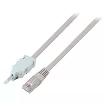 EFB Elektronik cable de parcheo RJ45-LSA 2m, 2 polos, asignación a/b-4/5, gris