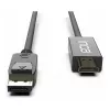 INCA cable DisplayPort a HDMI 1,8 m 10,2 Gbit/s negro