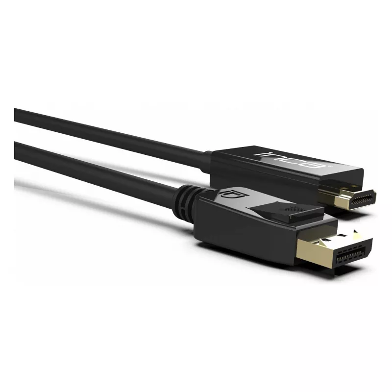 INCA cable DisplayPort a HDMI 1,8 m 10,2 Gbit/s negro