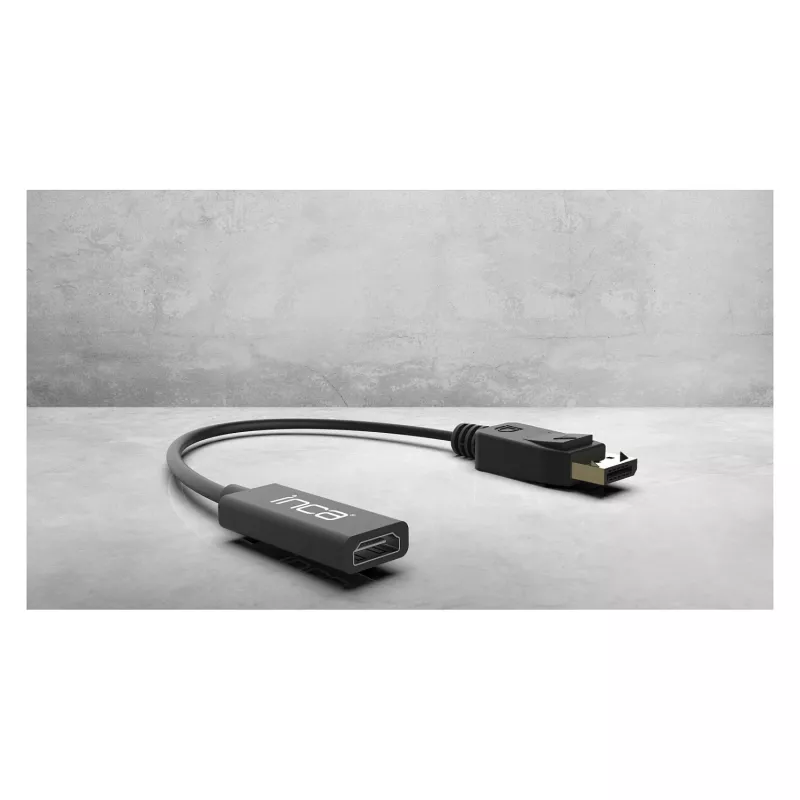 INCA adaptador DisplayPort a HDMI IDTH-07 4K 0,2m Retail
