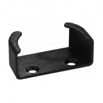 Shelly soporte de pared para Button 1 abierto negro (SP3D0027)