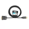 IBOX Cable HDMI a DVI-D FullHD 1080p 2m Negro