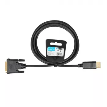 IBOX Cable HDMI a DVI-D FullHD 1080p 2m Negro