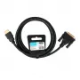 IBOX Cable HDMI a DVI-D FullHD 1080p 2m Negro