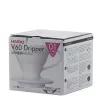 Hario Cafetera de goteo cerámica V60-01 Blanca