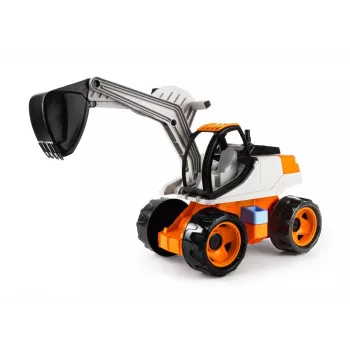LENA Giga Trucks Excavadora 63 cm - Vehículo de construcción de juguete