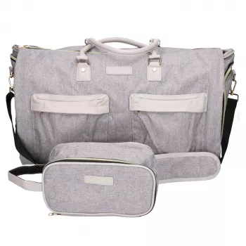 EXTRALINK Black Forest KM05 bolsa de viaje 51x20x33 cm plegable + neceser