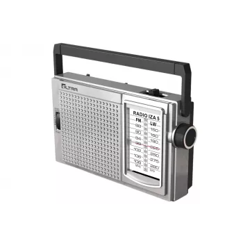 ELTRA Radio IZA-5 Silver radio portátil FM/AM con Bluetooth y USB