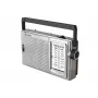 ELTRA Radio IZA-5 Silver radio portátil FM/AM con Bluetooth y USB