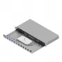ZVK Easylan LSB1A225 Caja de empalme de fibra óptica Basic 1U 6x LC-Dúplex OS2