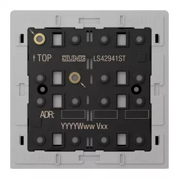 JUNG KNX Módulo pulsador LS 4294 1ST, 4 canales, F40, Secure