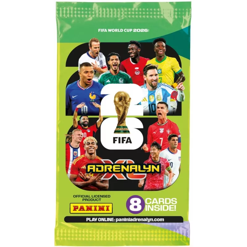 Panini FIFA World Cup 2026 Adrenalyn XL caja expositora de sobres (50 sobres)