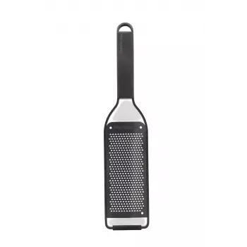 Microplane Premium Classic rallador fino negro con cuchilla de acero inoxidable
