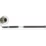 Delock antena LPWAN 433 + 868 MHz conector hembra N 2 dBi 72 cm omnidireccional para exterior gris