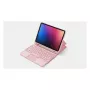 Inateck KB002 funda con teclado Bluetooth rosa para iPad 11