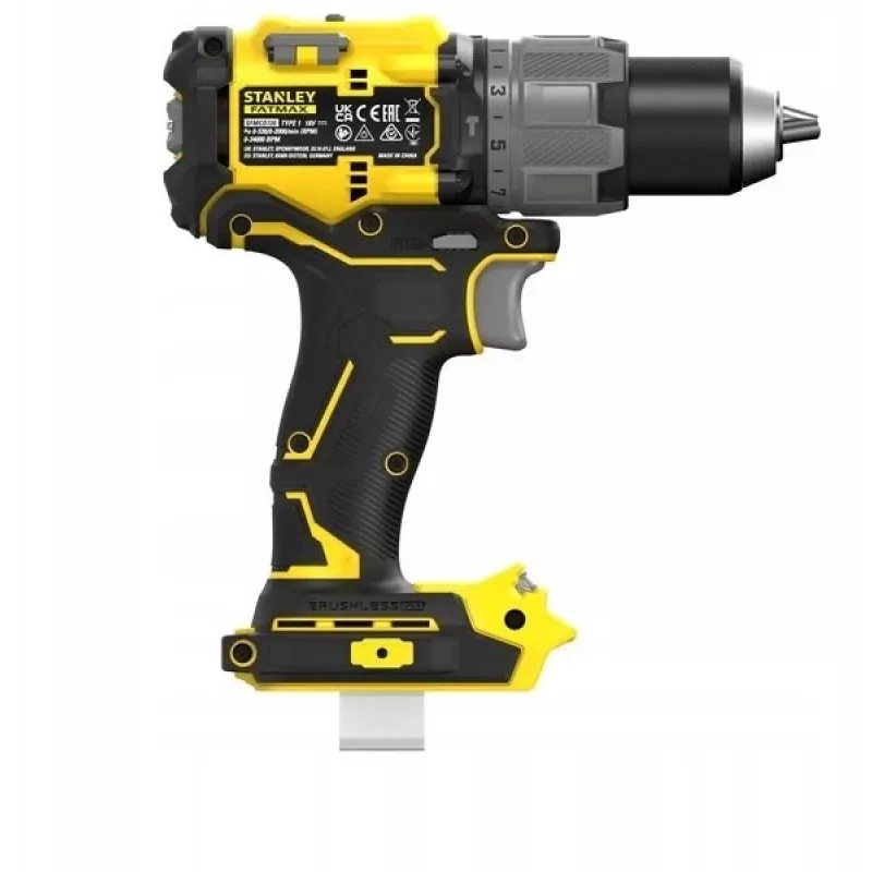 STANLEY FATMAX SFMCD726D2T atornillador percutor inalámbrico sin escobillas 18V (2 baterías de 2,0Ah, cargador, maletín TSTAK)