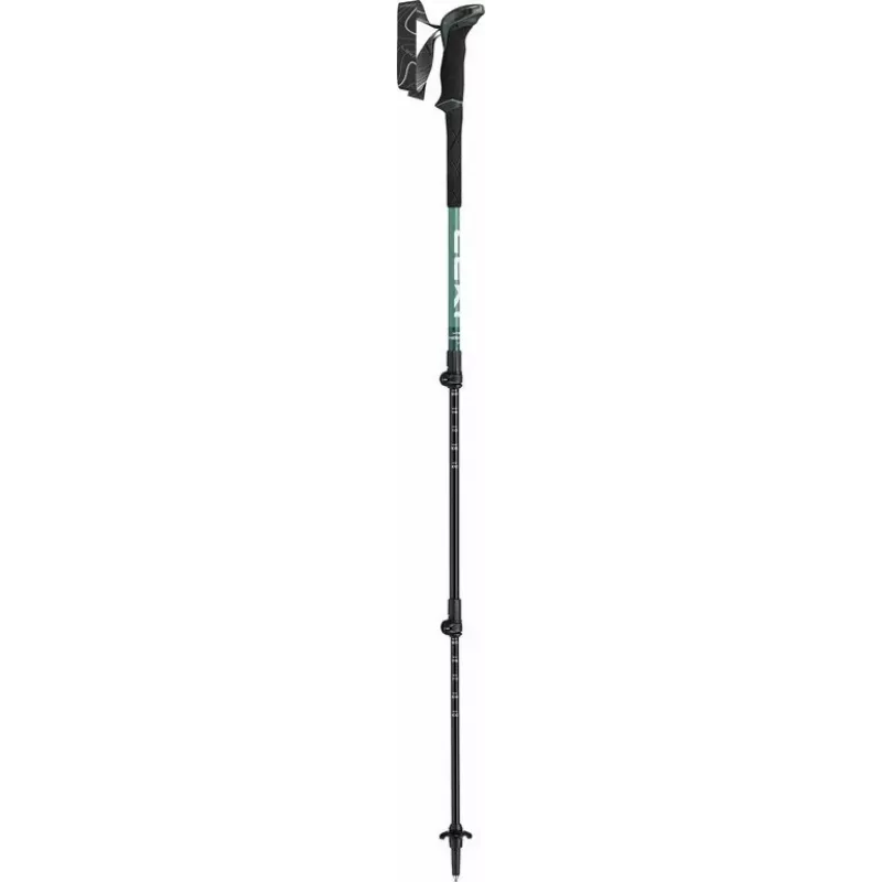 LEKI MAKALU LITE bastones de trekking 100-135cm verde/blanco