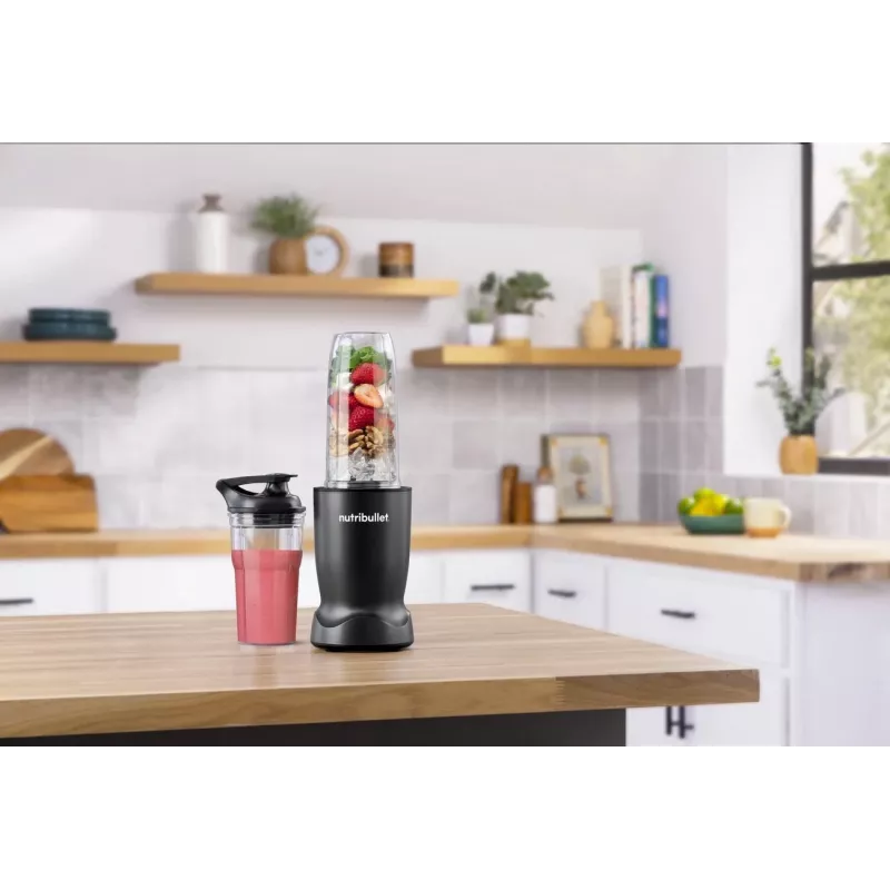 Nutribullet NBT1006MB Turbo batidora 1000 W, negro mate