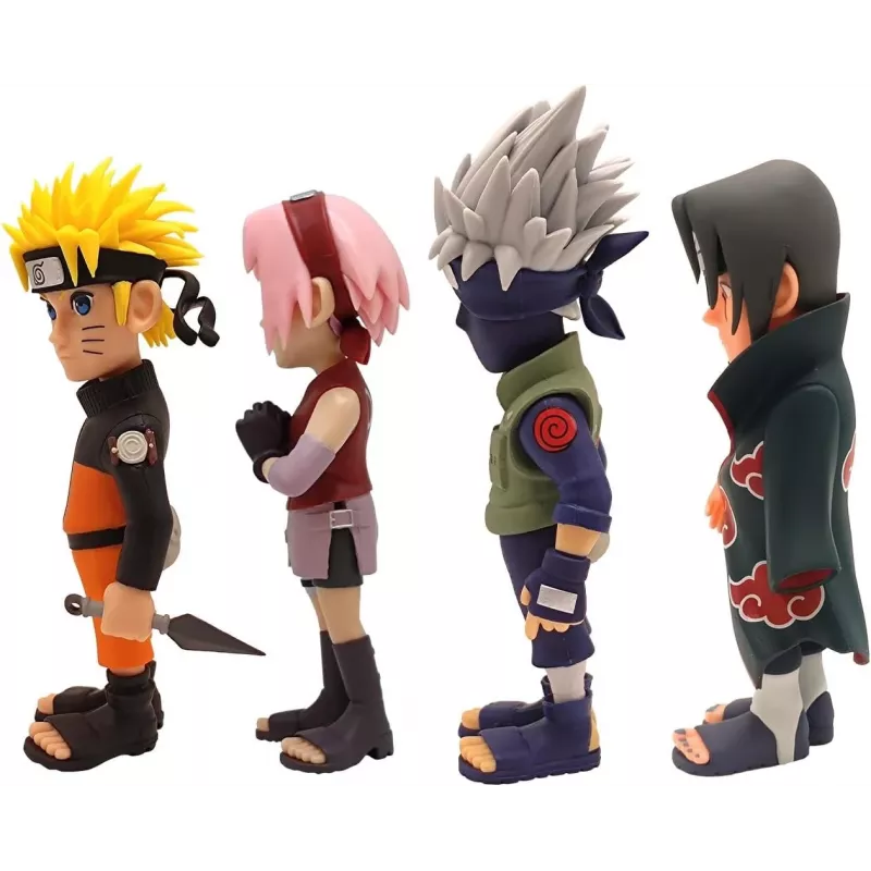 MINIX Naruto Shippuden set con 4 figuras coleccionables 7 cm
