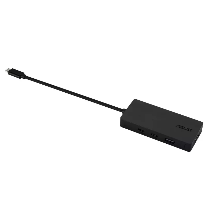ASUS DC110 estación de acoplamiento USB-C 4 en 1 4K 60Hz 10Gbps HDMI 2.0 100W Power Delivery negra