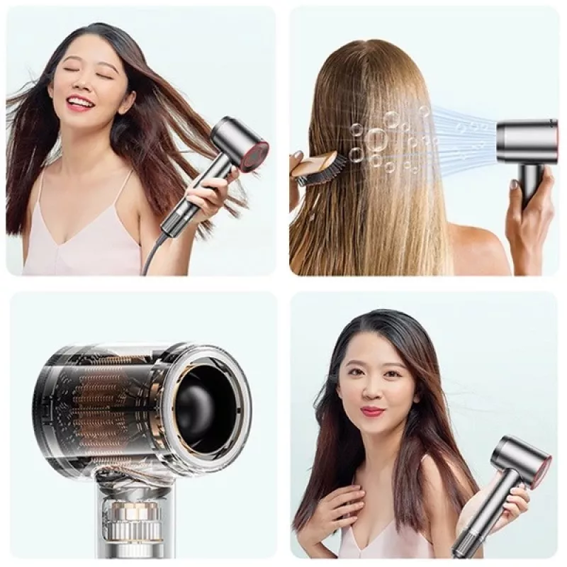 AWEI DS-1 Secador de Pelo sin Aspas 1600W Gris