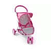 MILLY MALLY cochecito de muñecas Susie Prestige – rosa/gris/blanco