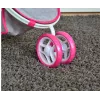 MILLY MALLY cochecito de muñecas Susie Prestige – rosa/gris/blanco