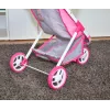 MILLY MALLY cochecito de muñecas Susie Prestige – rosa/gris/blanco