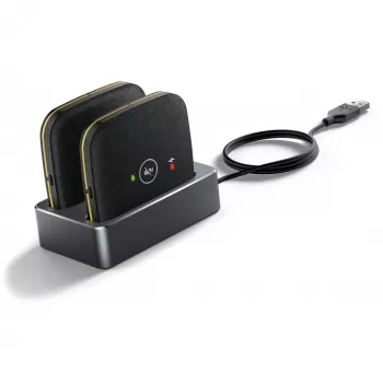 Yealink CPW65-DECT-Duo Micrófono Inalámbrico de Expansión para CP965 - Negro
