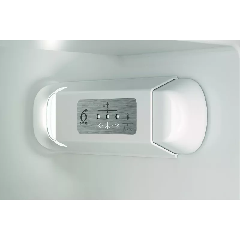 Whirlpool WHC18D071A1 Frigorífico-Congelador Integrable con 6th Sense Technology, 250 L Capacidad Total, Clase Energética D, Blanco