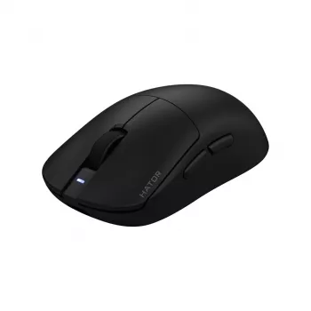 Hator Quasar 3 Ultima 8K Ratón Gaming Inalámbrico Negro