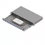 ZVK EasyLan Caja de Empalme de Fibra Óptica Basic SB0012571HE 12x LC-Duplex Estándar OS2 Extraíble - Fibra Óptica - Conexión LC-Duplex