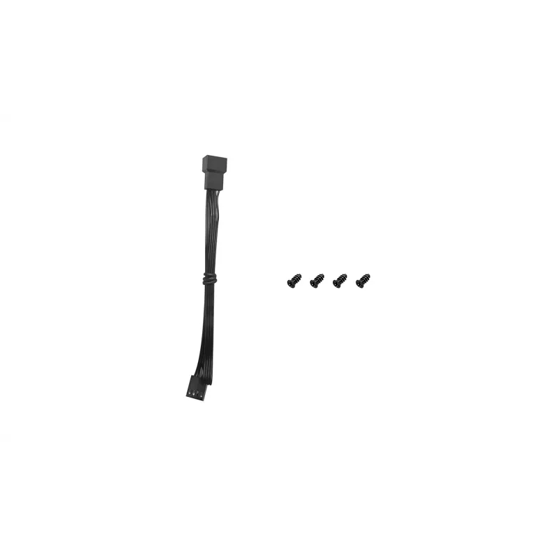 Deepcool FD12 V2 Ventilador de Caja 120mm Negro, 4-Pin PWM, Rodamiento Hidrodinámico