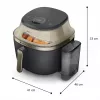 Philips NA543/00 Freidora de Aire 7,2 L 2000 W Negro, Champán